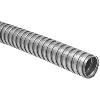 RS PRO Flexible Conduit, 25 mm Nominal Diameter, Uncoated Galvanised Steel, 10 m Length 214-9591