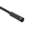 Amphenol Industrial Female 6-Way X Lock A Size to Unterminated Free End Sensor Actuator Cable 1m AU-08BFFM-QL8D01