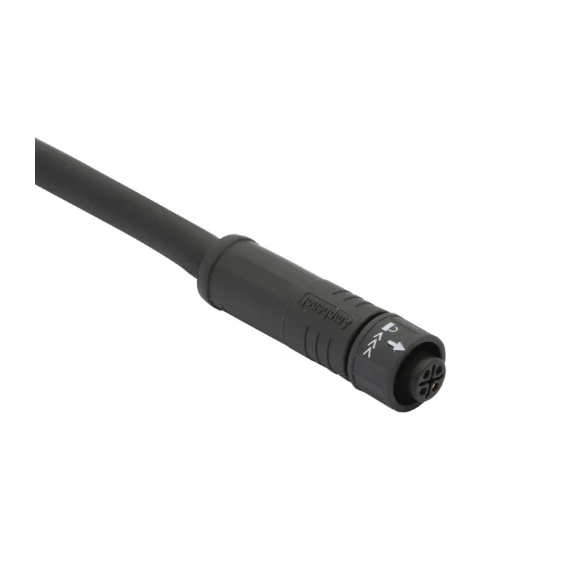 Amphenol Industrial Female 6-Way X Lock A Size to Unterminated Free End Sensor Actuator Cable 1m AU-08BFFM-QL8D01