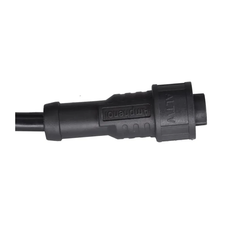 Amphenol Industrial Male 6 way X Lock A size to Unterminated Free End Sensor Actuator Cable 1 m AU-06BMMM-QL8D01