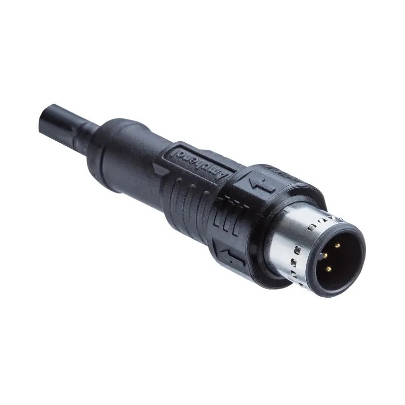 Amphenol Industrial Male 5 Way M12 B-Coded Sensor Actuator Cable 10 m IP68 M12B-05BMMM-PL8D10