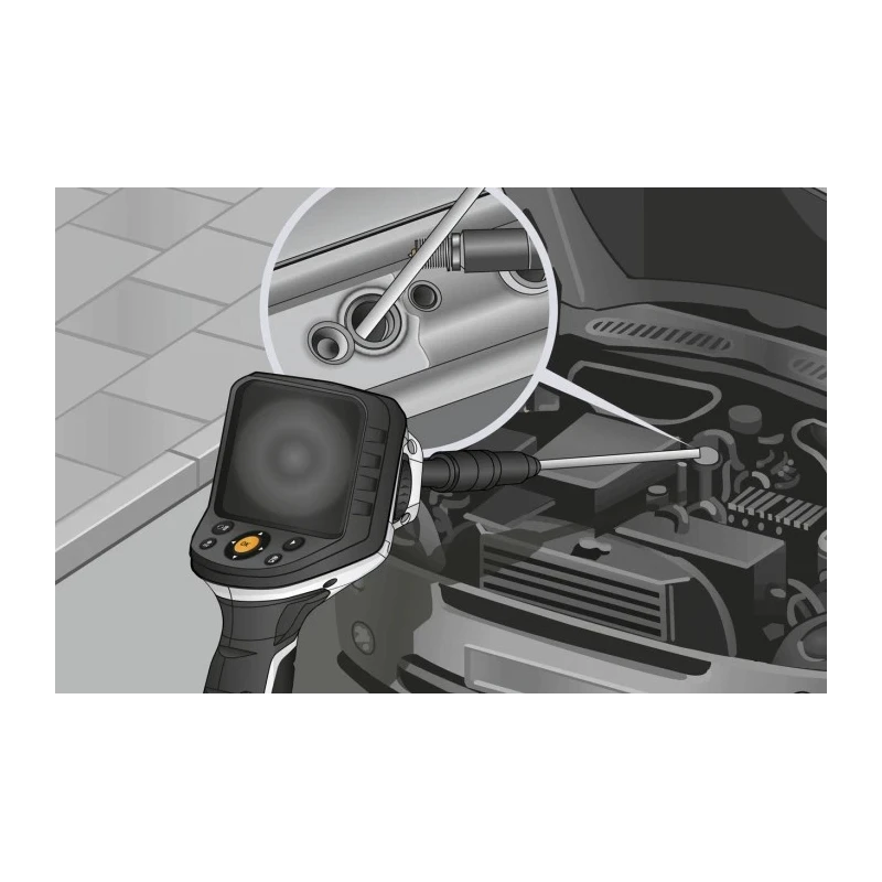 Laserliner Inspection Camera Kit 4 mm Probe Diameter, 400 mm Probe Length, 320 x 240 Pixel Resolution, LED 092.948A