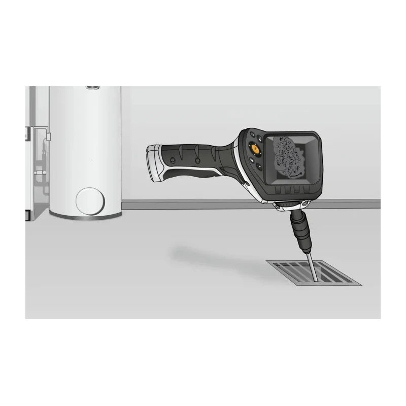 Laserliner Inspection Camera Kit 4 mm Probe Diameter, 400 mm Probe Length, 320 x 240 Pixel Resolution, LED 092.948A