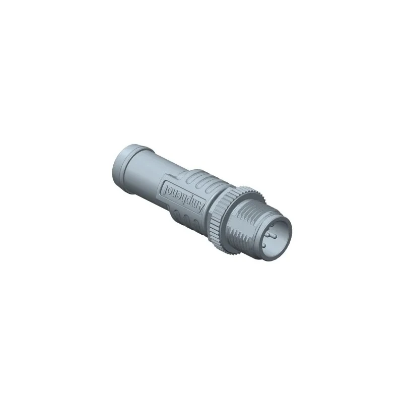 Amphenol Industrial Male 17 Way M12 to Male M12 Sensor Actuator Cable 2 m MSAS-17BMMM-SL8D02