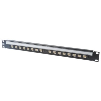 Molex CES Cat5e 16 Port RJ45 RJ Patch Panel UTP 1U 214-9769