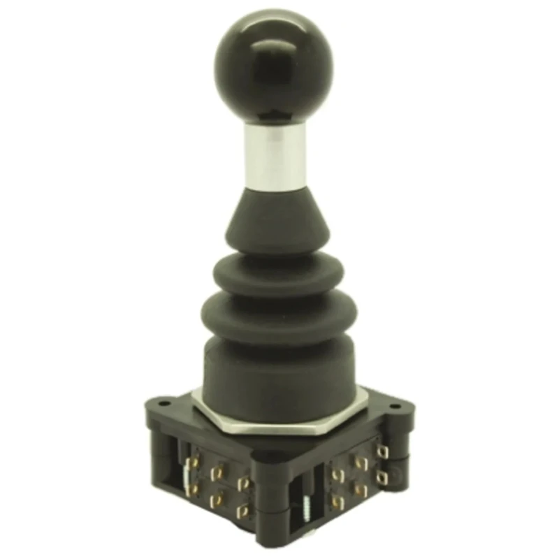 APEM 2-Axis Round Joystick IP67, 240 V AC, 10A Silver Contacts 