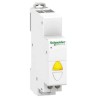 Schneider Electric Flush Yellow LED Indicator iIL Series 230V AC IPXX, IP20 Round A9E18324