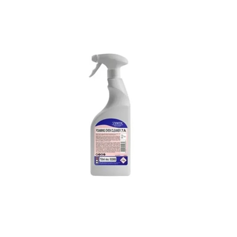 Zenith Hygiene Oven Cleaner Highly Alkaline Viscous Foaming Detergent Spray 750 ml 052600