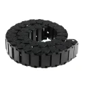 Igus Cable Trunking Series 17 Black, W60.5mm x D39 mm, L1 m Length, 75 mm Minimum Bend Radius Igumid GLW 17.4.075.0