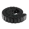 Igus Cable Trunking Series 17 Black, W60.5mm x D39 mm, L1 m Length, 75 mm Minimum Bend Radius Igumid GLW 17.4.075.0