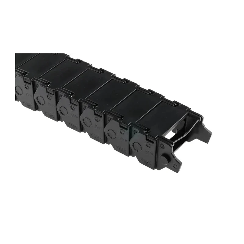 Igus Cable Trunking Series 17 Black, W60.5mm x D39 mm, L1 m Length, 75 mm Minimum Bend Radius Igumid GLW 17.4.075.0