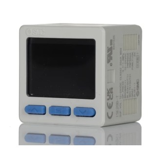 SMC Pneumatic Positive Pressure Sensor  IP65 24V 10 bar 50°C Japan