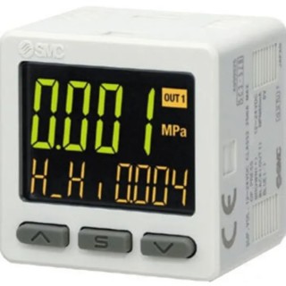 SMC Pneumatic Vacuum Pressure Sensor  IP65 1.01 bar 24V 50°C Japan