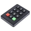 Storm IP65 12 Key Polymer Keypad 3x4 Layout Black Housing 