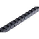 Igus Black Cable Trunking e-chain, W24.2mm x D19.3mm x L1m, 38mm Minimum Bend Radius, Igumid G 09.16.038.0