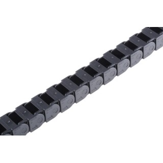 Igus Black Cable Trunking e-chain, W24.2mm x D19.3mm x L1m, 38mm Minimum Bend Radius, Igumid G 09.16.038.0