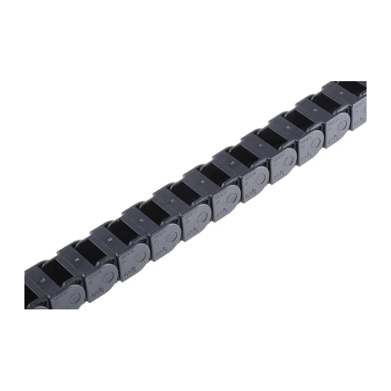 Igus Black Cable Trunking e-chain, W24.2mm x D19.3mm x L1m, 38mm Minimum Bend Radius, Igumid G 09.16.038.0