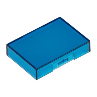 Omron A16 Series Illuminated Push Button Switch with Blue LED, 16 mm Cutout, IP40 A16L-JA