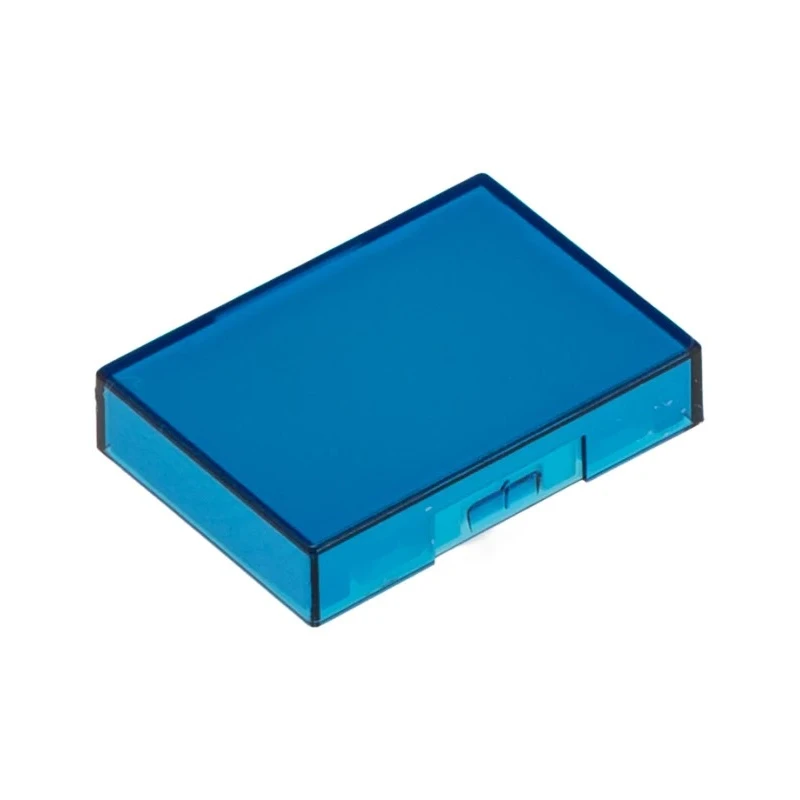 Omron A16 Series Illuminated Push Button Switch with Blue LED, 16 mm Cutout, IP40 A16L-JA