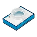 Omron A16 Series Illuminated Push Button Switch with Blue LED, 16 mm Cutout, IP40 A16L-JA