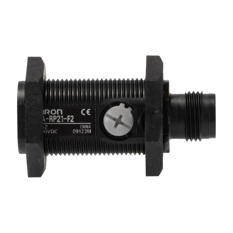 Omron Retroreflective Photoelectric Sensor Barrel Style 4 m Detection Range PNP Output IP69K/IP67 E3FA-RP21-F2