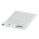 Phoenix Contact Plastic Cable Marker White 4.3mm Width for Modular Terminal Block 0828767