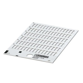 Phoenix Contact Plastic Cable Marker White 4.3mm Width for Modular Terminal Block 0828767