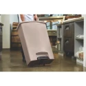 Rubbermaid Commercial Products Slim Jim 90L Beige Pedal Polyethylene, Polypropylene Waste Bin 1883552