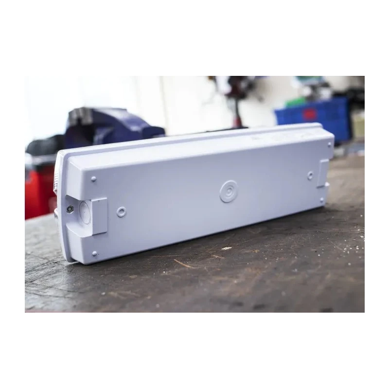 RS PRO LED Emergency Lighting Bulkhead Maintained 3W 230V IP65 350x117x76mm 795-9378