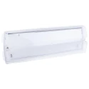 RS PRO LED Emergency Lighting Bulkhead Maintained 3W 230V IP65 350x117x76mm 795-9378