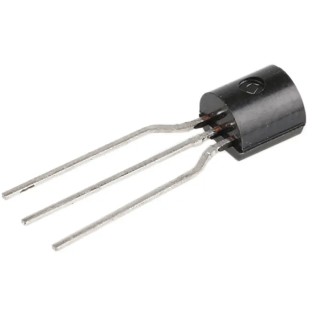 onsemi Small Signal NPN Bipolar Transistor 120 V, 50 mA, TO-92 Package KSC1845FTA