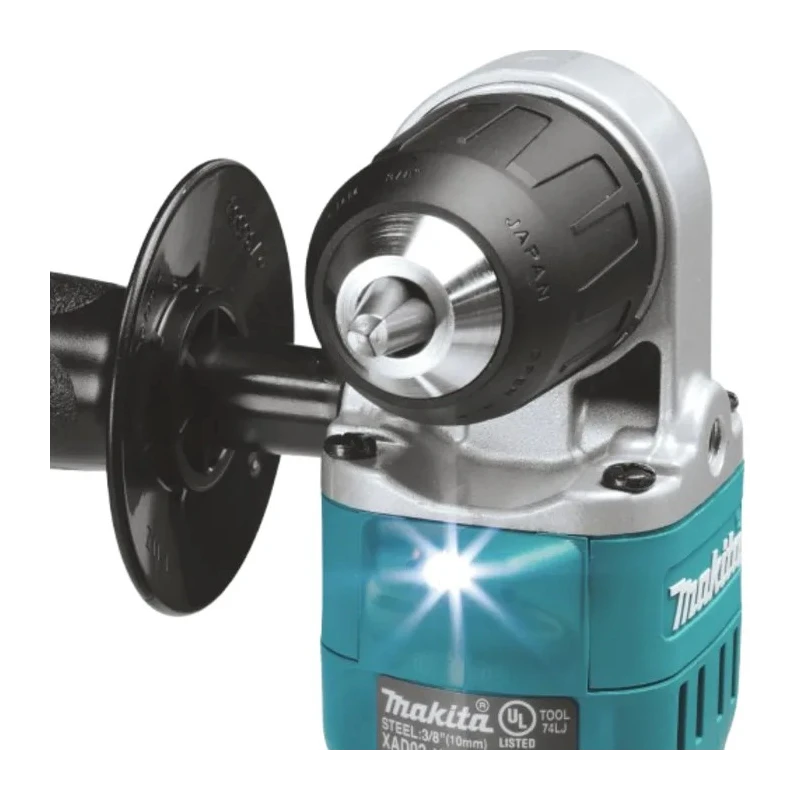 Makita Cordless Angled Drill 18 V Brushed Motor Keyless Chuck 1800rpm DDA351Z