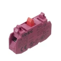 Idec CW Series Contact Block 120V Screw Terminal 10A 1 NC LED Included YW-E01