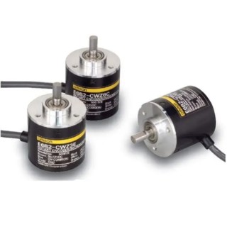 Omron E6B2 Series Incremental Encoder 24V DC, 2000 PPR, PNP Open Collector and NPN Signal, Large E6B2-CWZ5B 2000P/R 0.5M