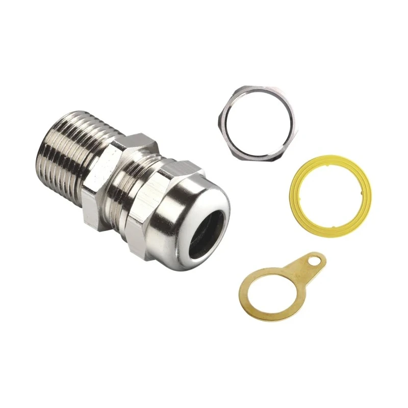 Kopex-EX C2 Series Metallic Stainless Steel Cable Gland Kit M20 Thread, 3 mm to 12 mm, IP66 IP68 EXS04MMC2K-RS