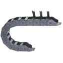 Igus Black Cable Trunking e-chain, W95mm x D64mm, Length 1m, Minimum Bend Radius 100mm, Igumid G Material W95mm