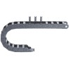 Igus E-Chain Cable Trunking Black W116mm x D50mm Length 1m Minimum Bend Radius 100mm Igumid G