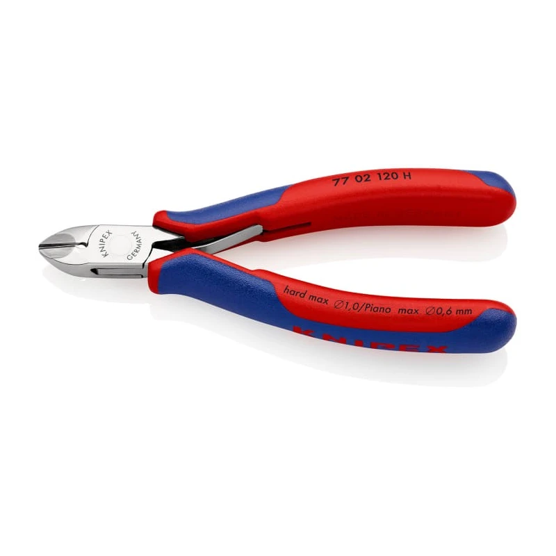 Knipex Professional Electronic Side Cutter with Carbide Cutting Edges 120mm 77 02 120 H