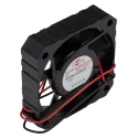 Micronel Axial Fan 12V DC, 22 m³/h Air Flow, 1.08 W Power, 90 mA Max, 62 mm Frame Size F62MM-9