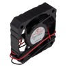 Micronel Axial Fan 12V DC, 22 m³/h Air Flow, 1.08 W Power, 90 mA Max, 62 mm Frame Size F62MM-9