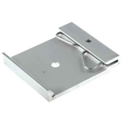 Hammond Aluminium DIN Rail Clip for Use with 35 mm DIN Rail 51 mm x 42 mm x 8 mm 1427DIN42M