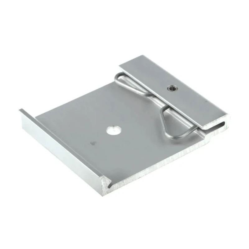 Hammond Aluminium DIN Rail Clip for Use with 35 mm DIN Rail 51 mm x 42 mm x 8 mm 1427DIN42M
