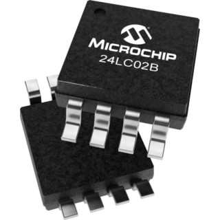 Microchip 2 kB Serial EEPROM, 900 ns Access Time, 8-Pin SOIC Serial-I2C 24LC02B/SN