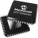 Microchip Complex Programmable Logic Device EEPROM 64 Cells, 64 I/O, 15 ns Propagation Delay, 3-3.6V ATF1504ASV-15AU44