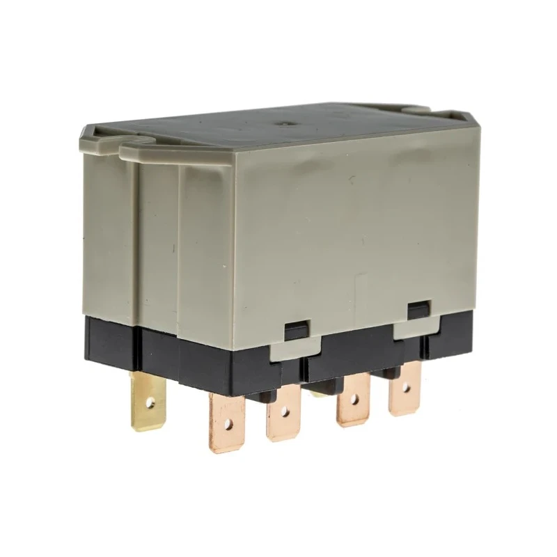 Omron Power Relay DPST, 25A Switching Current, 250V AC, Quick Connect Terminals G7L-2A-TUB 200/240VAC