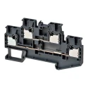 Omron DIN Rail Terminal Block 2-Way, 14AWG Wire, 17.5A, 600V, Push-in Termination XW5T