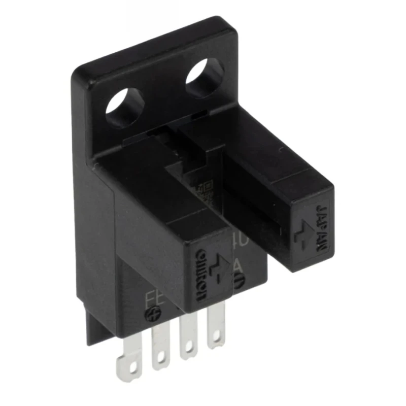 Omron Slotted Optical Switch Spring Screw 5mm Slot Width 4 Pin Transistor Output EE-SX674A