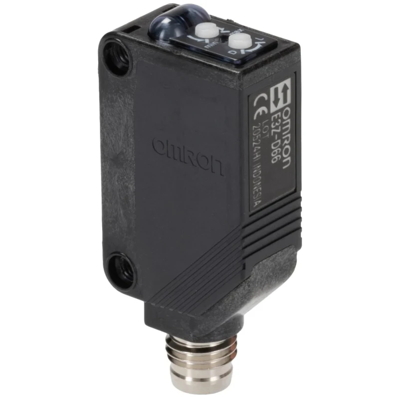 Omron Diffuse Photoelectric Sensor Block Sensor 5 mm to 100 mm Detection Range NPN Output IP67 E3Z-D66