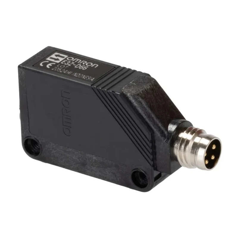 Omron Diffuse Photoelectric Sensor Block Sensor 5 mm to 100 mm Detection Range NPN Output IP67 E3Z-D66