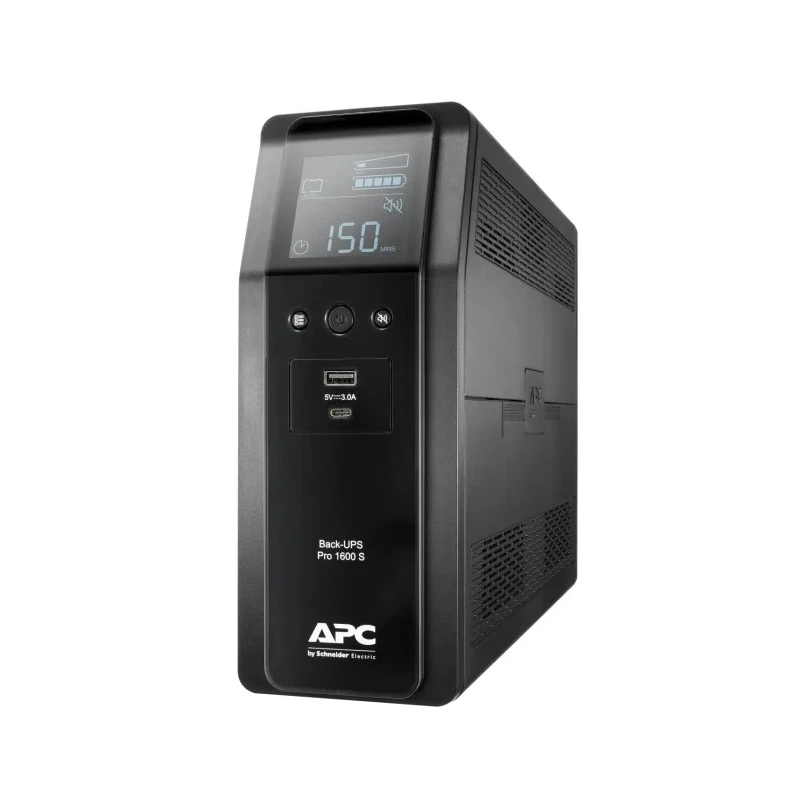APC Line Interactive Uninterruptible Power Supply 1600 VA 960 W 230V 8 Outlets Stand Alone BR1600SI